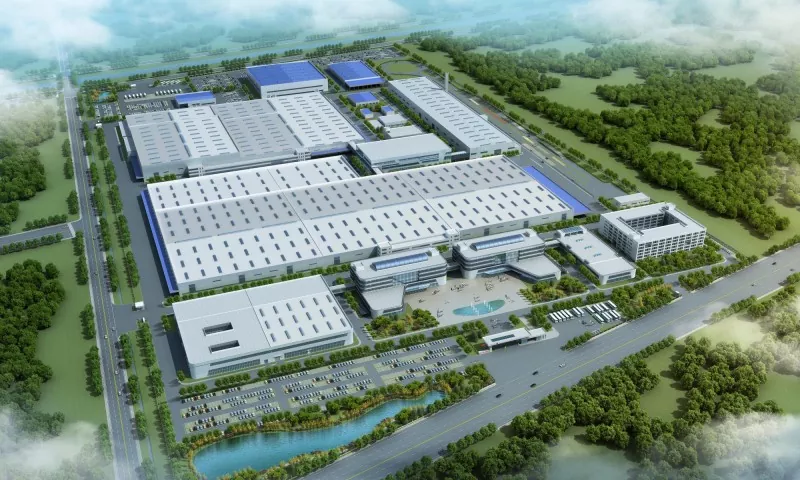 EHSS Prefab Steel Plant for Auto Industrial Parks