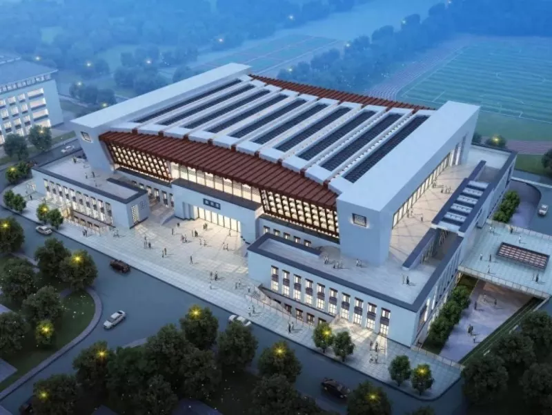 Նախագծում Prefab Stadium Steel Construction