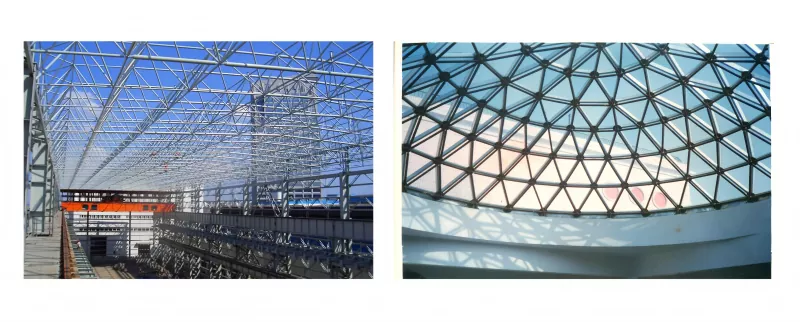 Steel truss structure