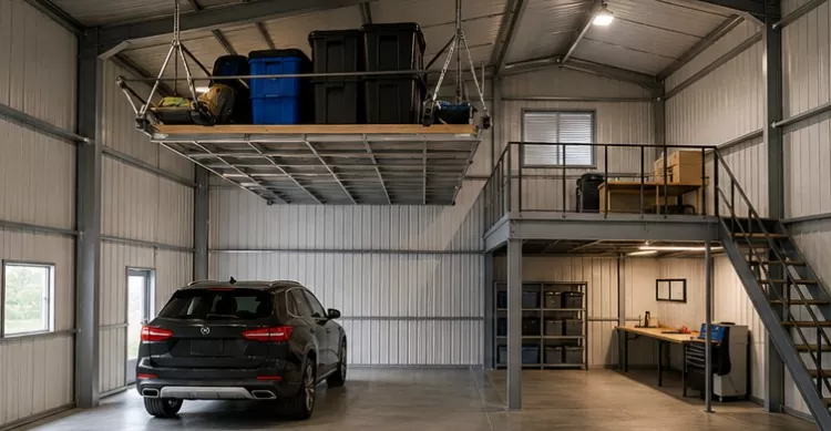 Light Gauge Steel Structure Garage Construction