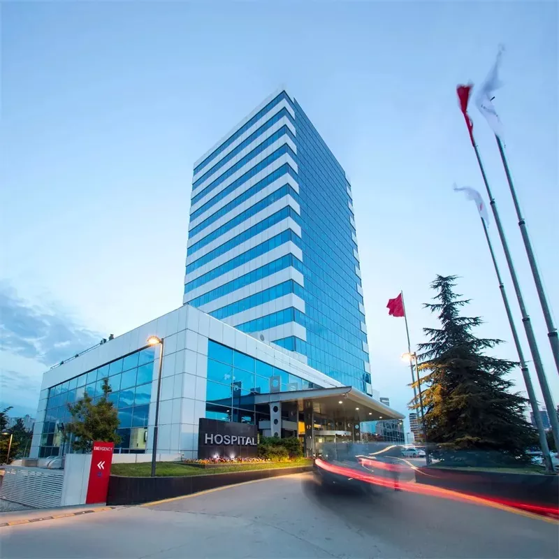 Մոդուլային հիվանդանոցի պողպատե շրջանակի շենք