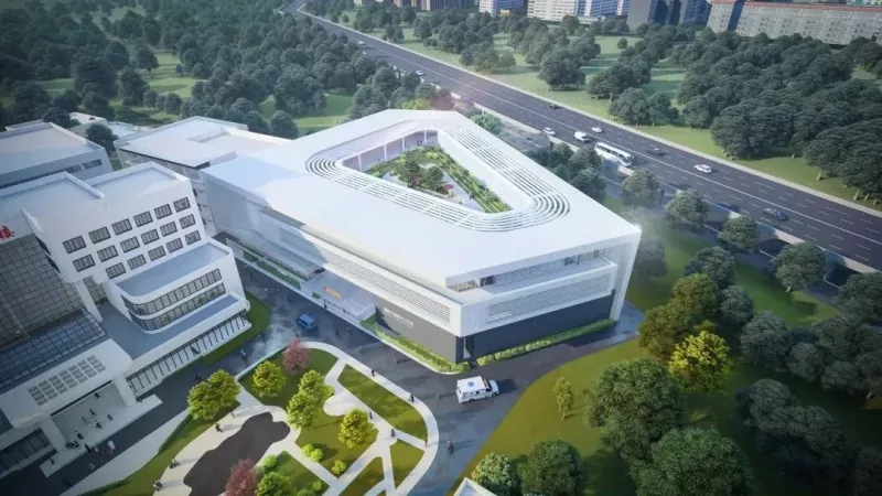 Հավաքովի բժշկական կենտրոնի պողպատե շենք