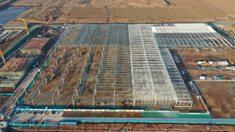 Steel Express Delivery Distribution Center Շինարարություն