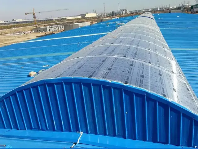 Պողպատե օդափոխության համակարգի շենք